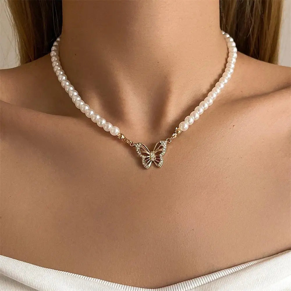 BowLift | Treasure Pearl Delicate Zircon Necklace