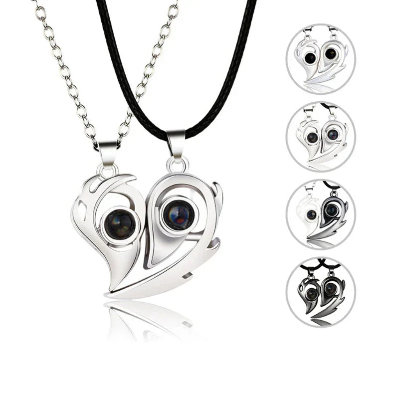 BowLift | Couple Love Pair Magnetic Necklace