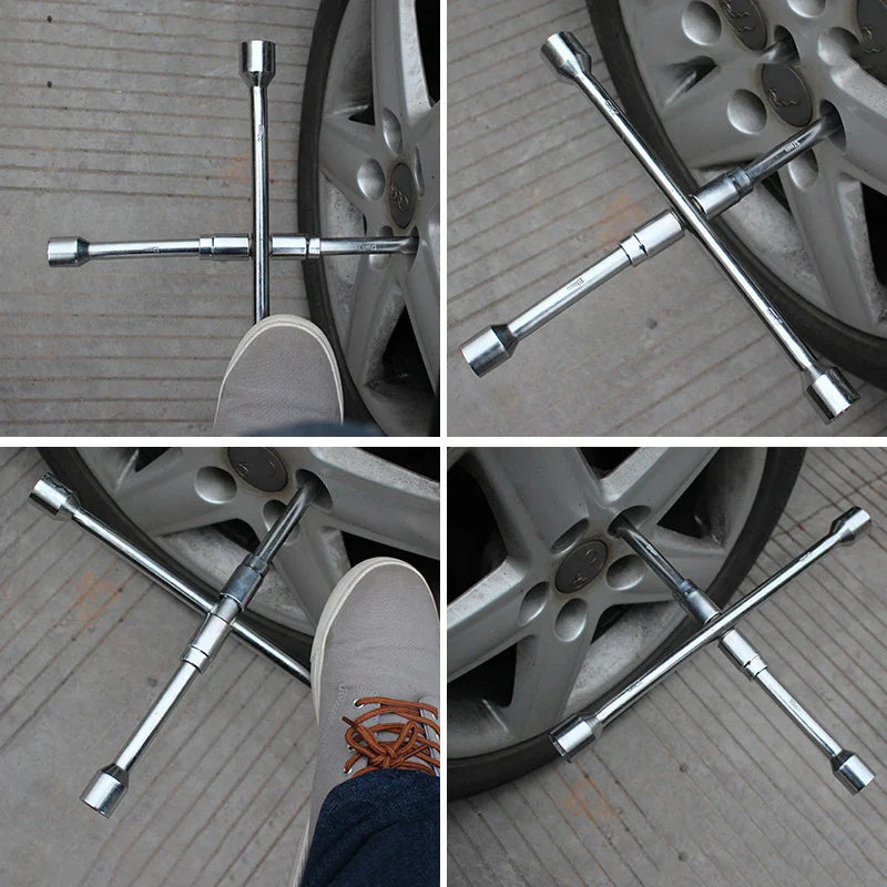 BowLift | Quick Turn Compact Auto Lever Car Tire Wrench