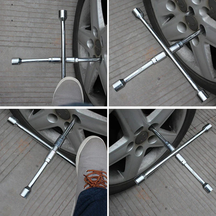 BowLift | Quick Turn Compact Auto Lever Car Tire Wrench