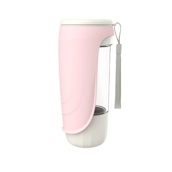 BowLift | AquaPaws 2-in-1 Dog Water Bottle | With Foldable Bowl & Food Compartment | For Small & Large Dogs | Ideal for On-the-Go