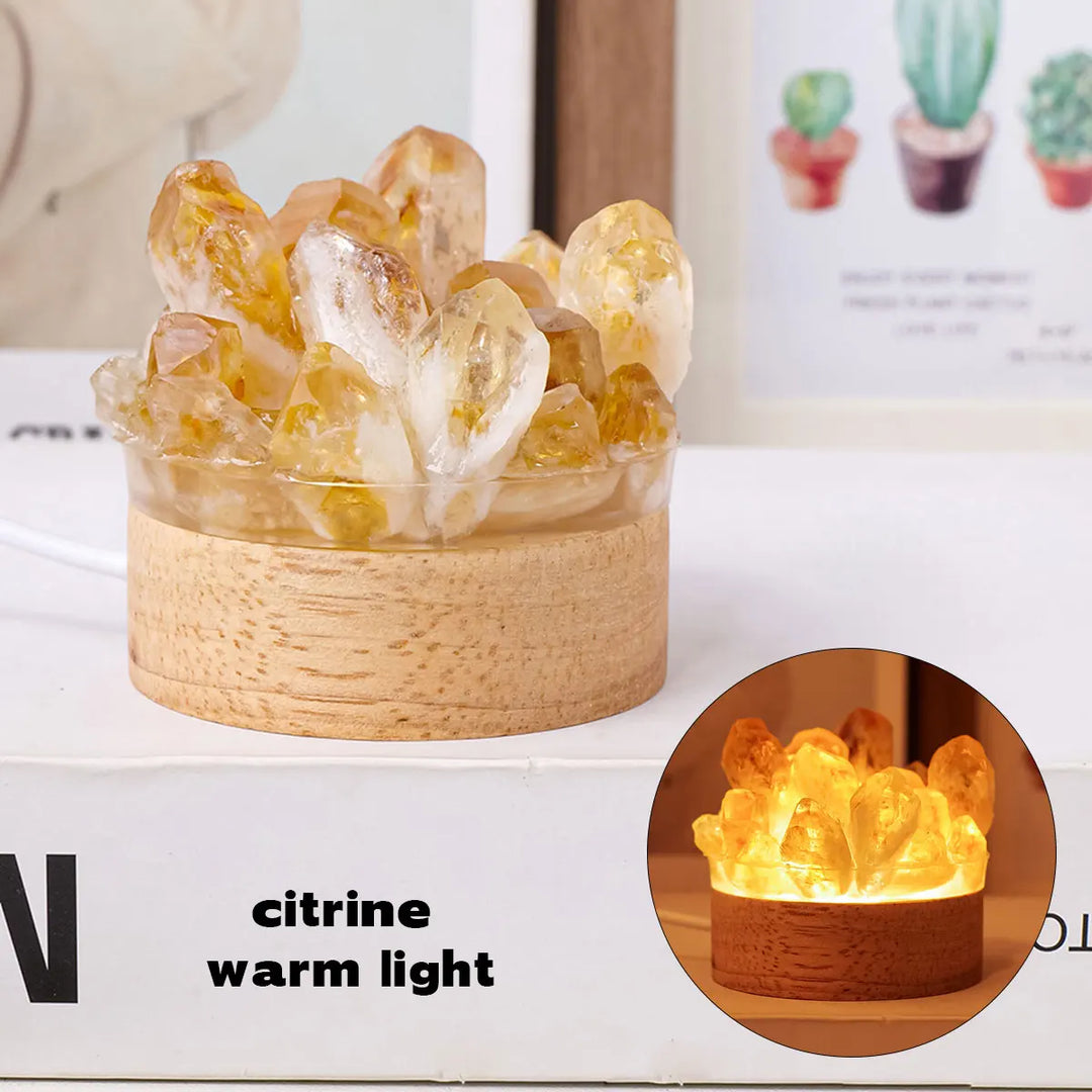 BowLift | Crystal lamp natural stone | Handmade | Feng Shui & wellness decor | 150–200 g