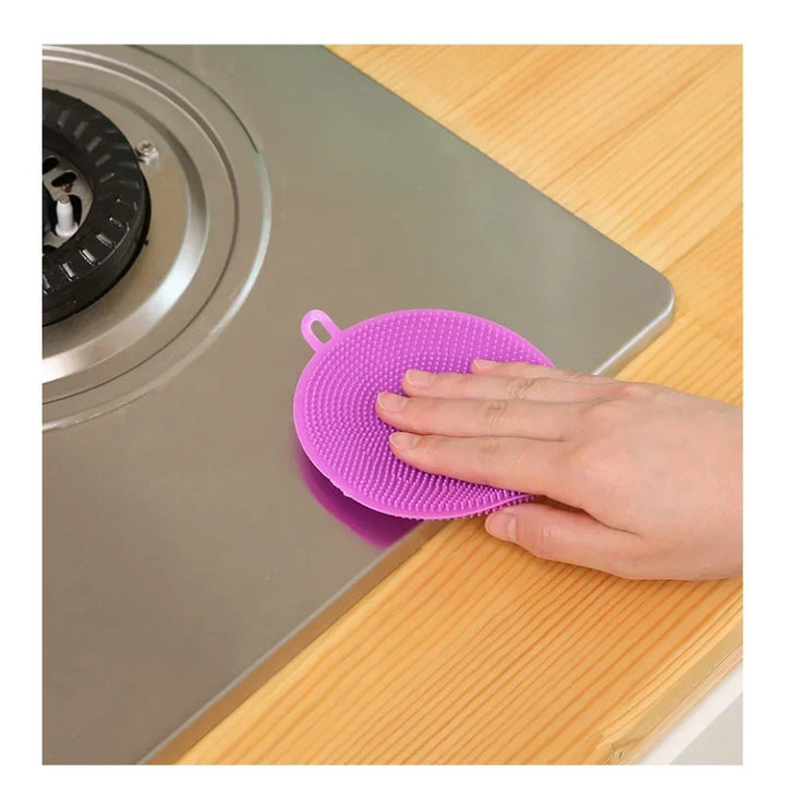 CleanFlex – Silicone Dish Brush & Multifunctional Kitchen Scrubber Pad Bowlift