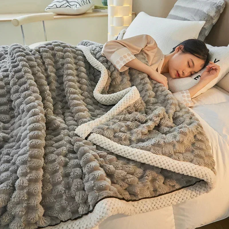 BowLift | TurtleVelvet | Autumn Flannel Blanket