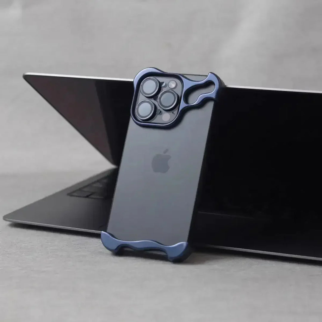 BowLift | Luxury Irregular Metal Bumper Phone Case