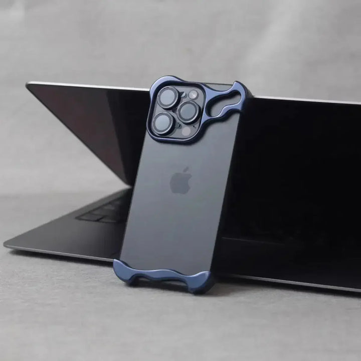 BowLift | Luxury Irregular Metal Bumper Phone Case