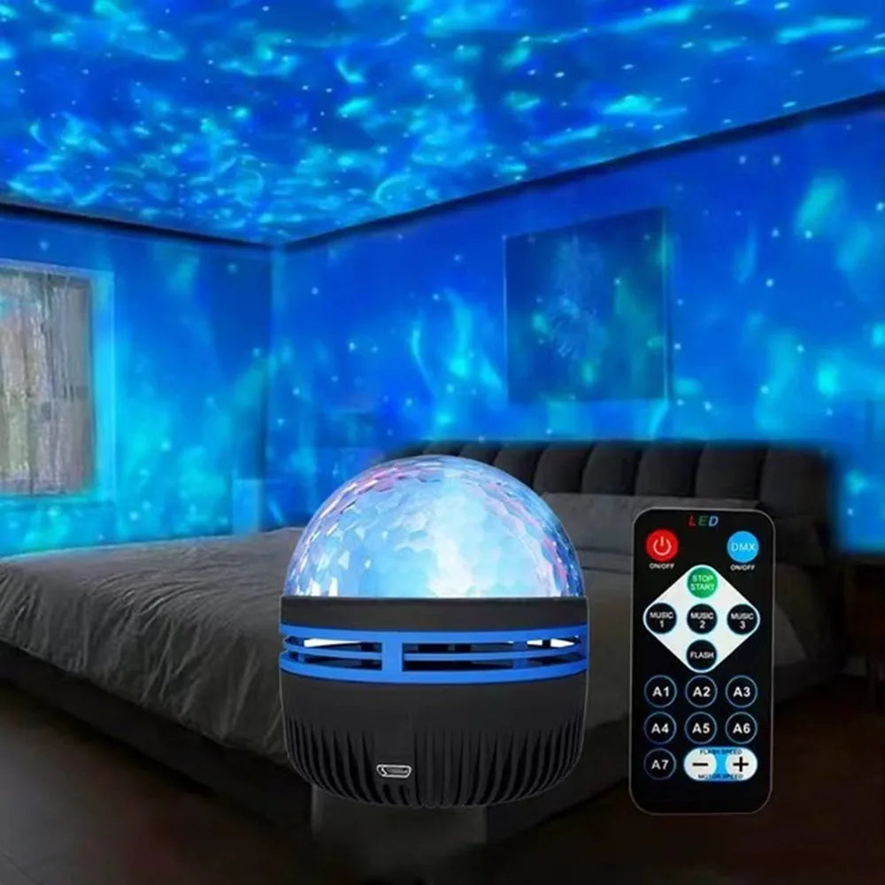 BowLift | 360° Rotating USB Galaxy Projector