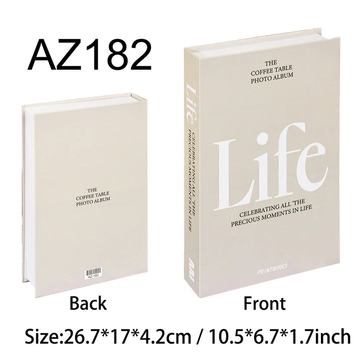 BowLift | NordicTome Decorative Books | Luxury Decoration & Storage Box | 26.7×17.5×4.2 cm | Coffee Table Accessory in Book Design