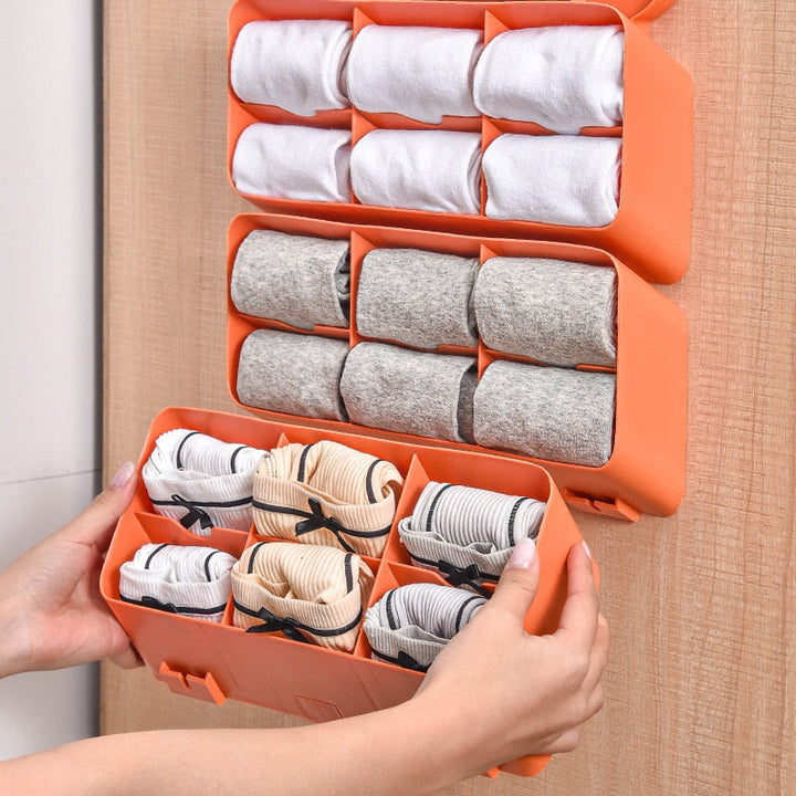 BowLift | Self-Adhesive Stackable Wall Cloth Organizer Shelf