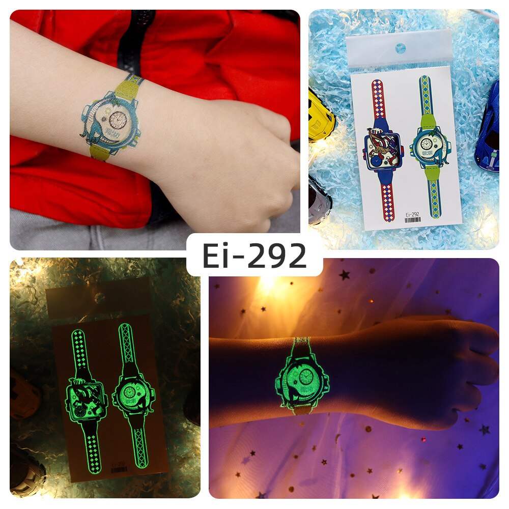BowLift | Luminous Temporary Tattoo Watch Sticker