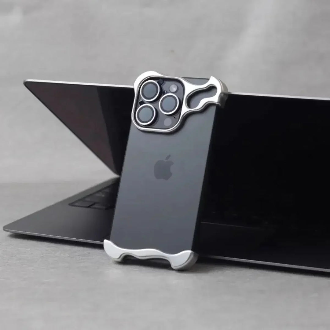 BowLift | Luxury Irregular Metal Bumper Phone Case