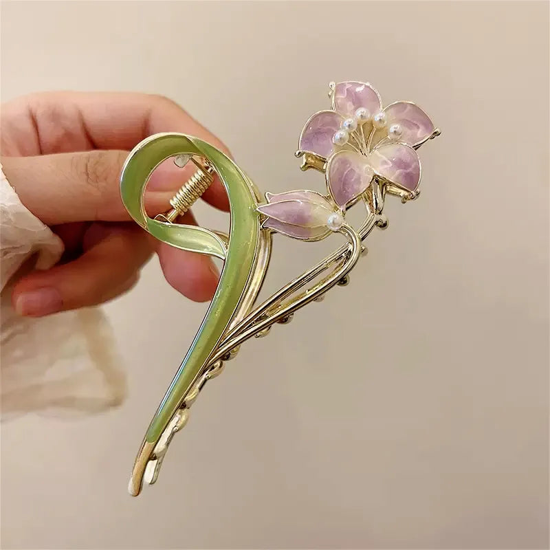 BowLift | Bluebell Floral Hair Claw Clip