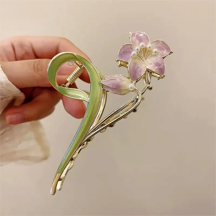 BowLift | Bluebell Floral Hair Claw Clip