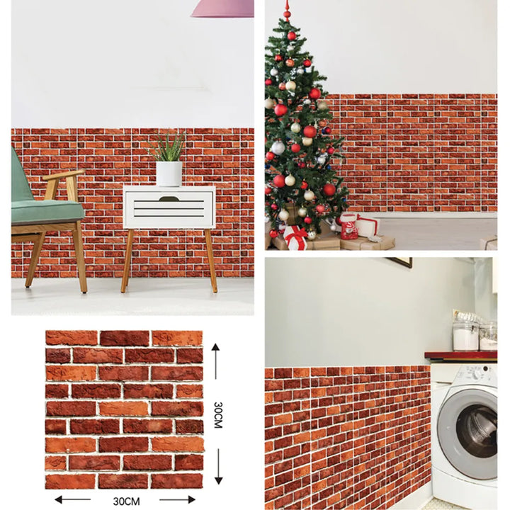BowLift | 3D Wall Brick Pattern Decal