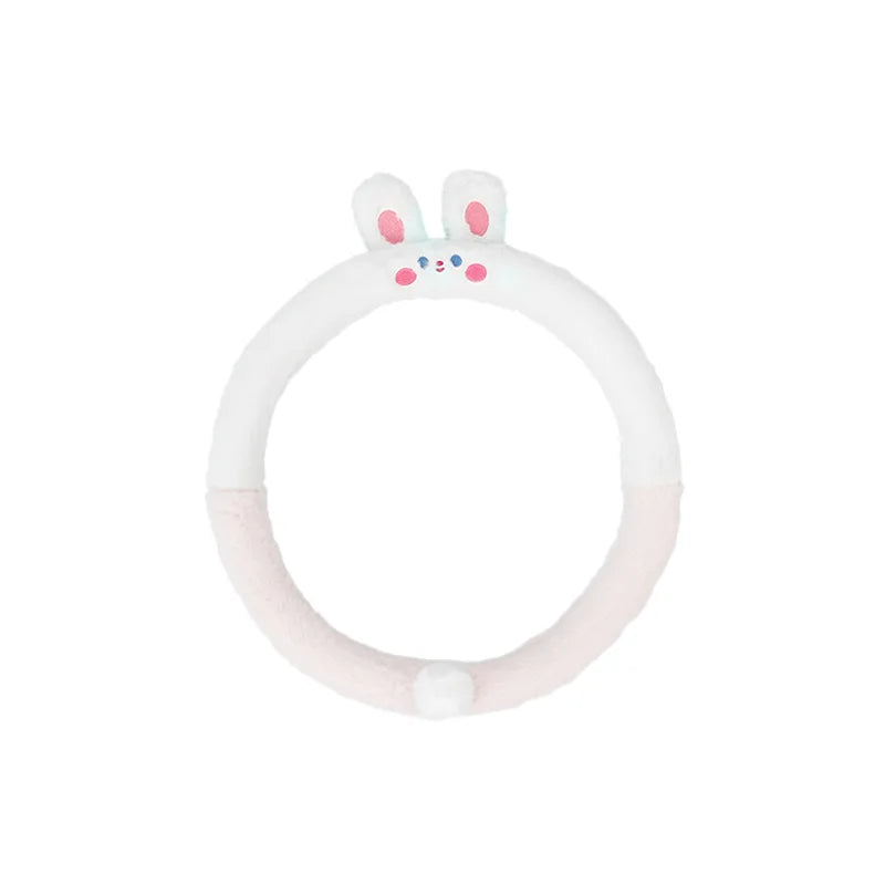 BowLift | Soft Winter Animal Plush Steering Wheel Cover