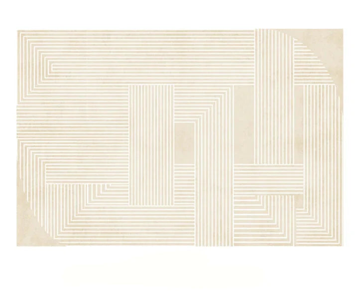 BowLift | Japanese Minimalist Plush Area Rug Non-Slip for Bedroom and Living Room