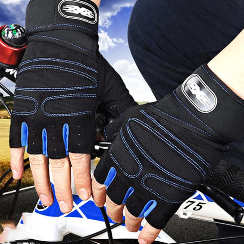 BowLift | Shock-Resistant and Supportive Gym Gloves - FitFlex