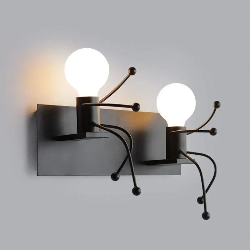 LumiKids - Playful LED Wall Lamp for Children Bowlift