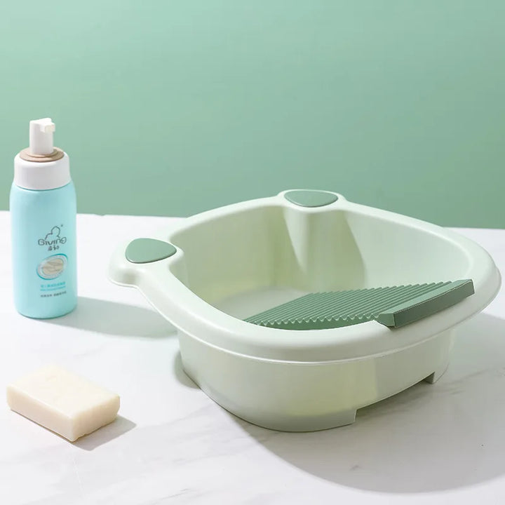 BowLift | Thickened Plastic Integrated Washboard Compact Washbasin