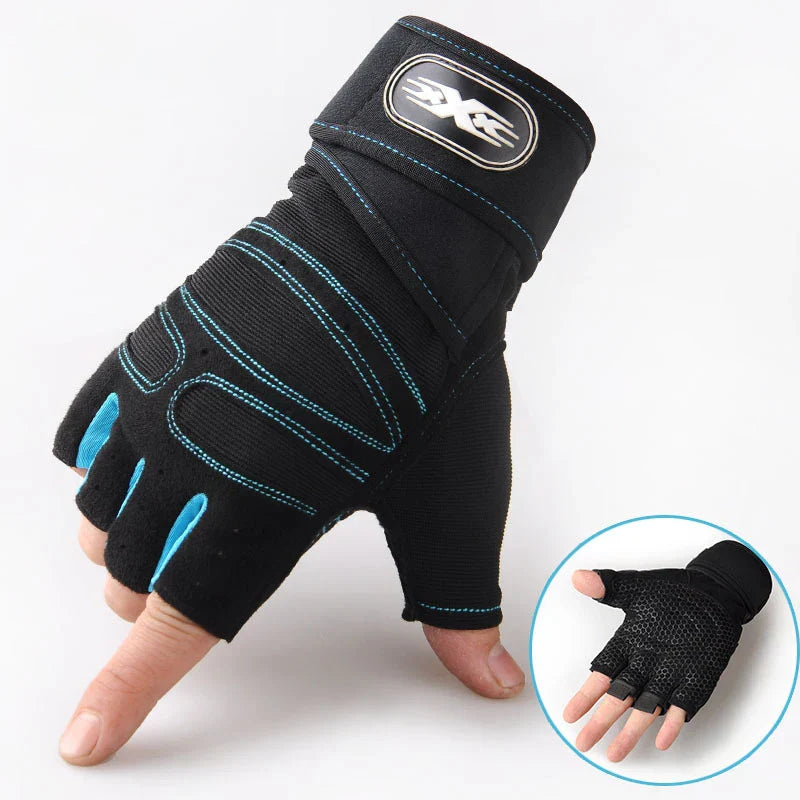 BowLift | Shock-Resistant and Supportive Gym Gloves - FitFlex