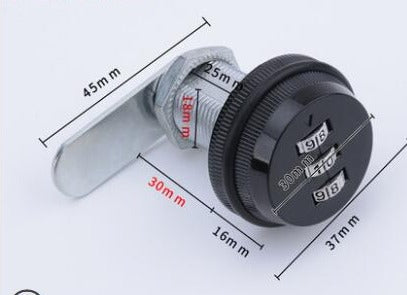 BowLift | 3-Digit Mechanical Password Cabinet Lock