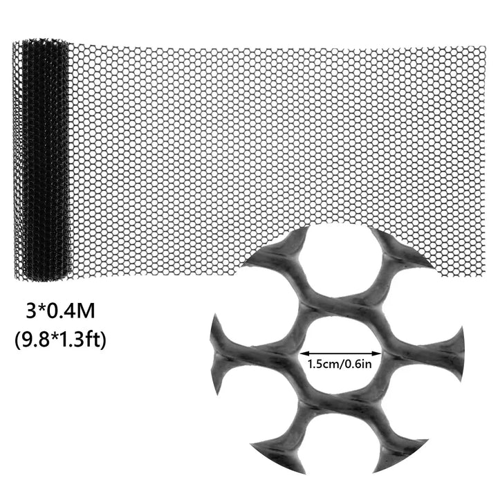 BowLift | FlexGuard Mesh | Plastic fence net for garden & tree trunk protection | 300 × 40 cm / 600 × 40 cm | Weatherproof & customizable