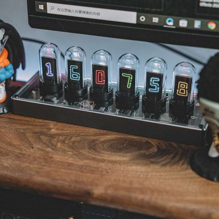 BowLift | Digital Creative Vintage Glass Tube Clock