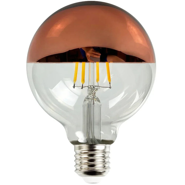 Vintage LED Bulb – Retro Table Lamp with Wooden Base | Bowlift