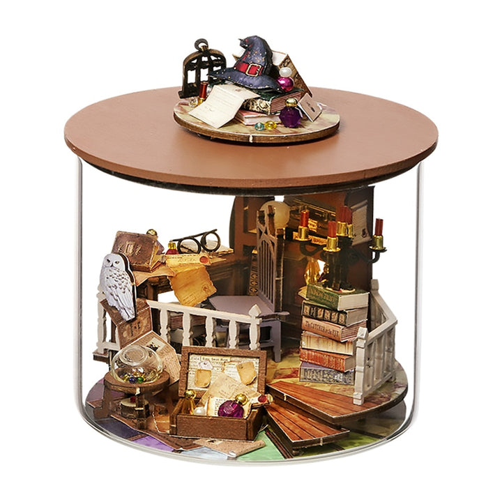 BowLift | Mini Mansion Wooden Furnished Doll House
