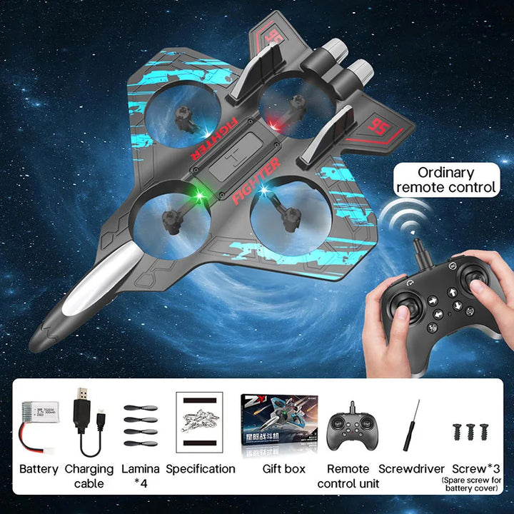 BowLift | Fighter Stunt Remote Control Foam Jet Plane