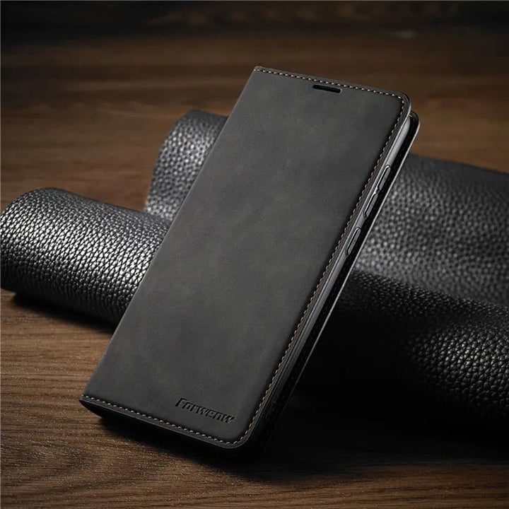 BowLift | Magnetic Leather iPhone Case – Stylish Protection with Quality
