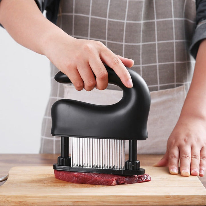 Meat tenderizer | 48 blade needle meat tenderizer stainless steel knife | Bowlift