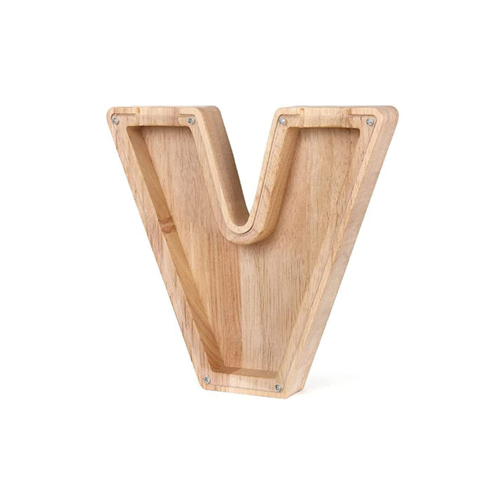BowLift | Wooden Alphabet Piggy Bank - LetterSaver
