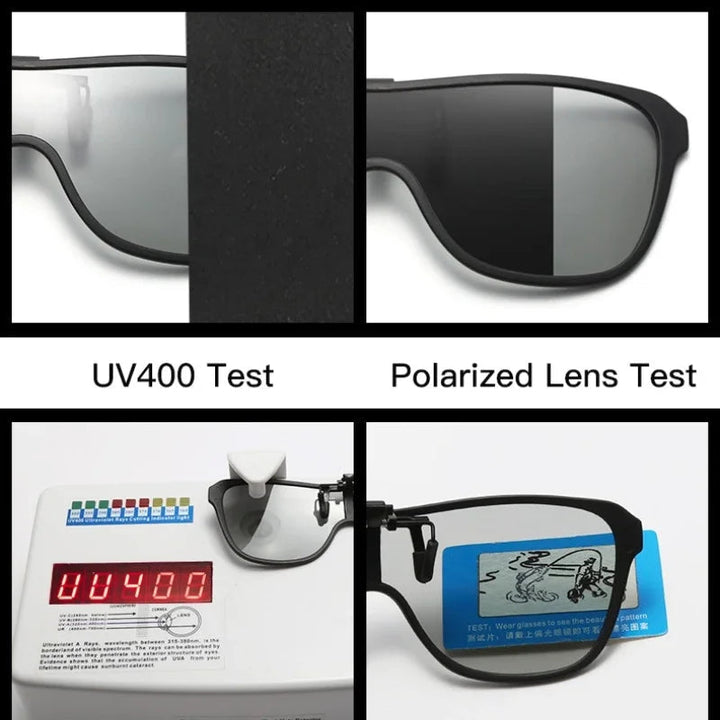 Clip-On Sunglasses Polarized Flip-Up | Bowlift