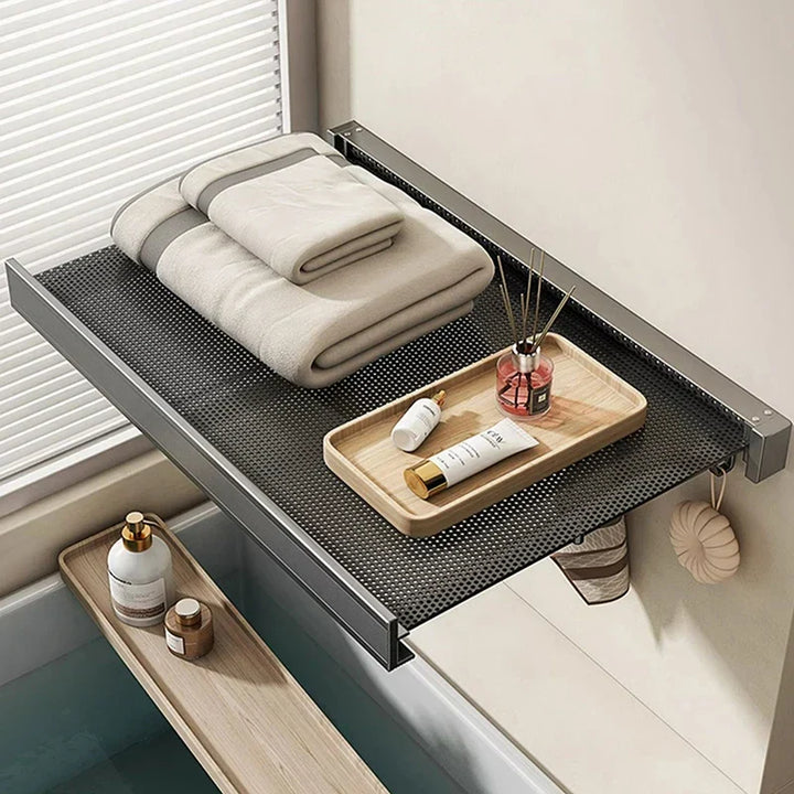 BowLift | Ultra Suction Expandable Towel Storage Organizer Rack