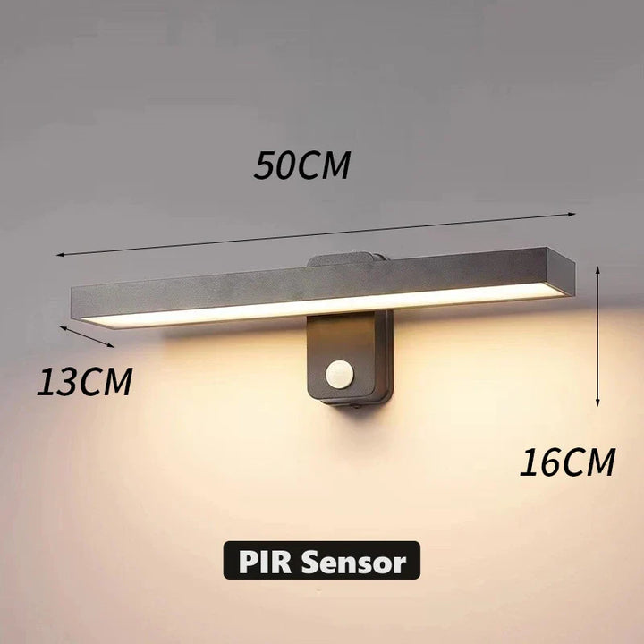BowLift | LED Outdoor Wall Light VarioLux | Motion Sensor & IP65 | Rotatable | 30–50 cm