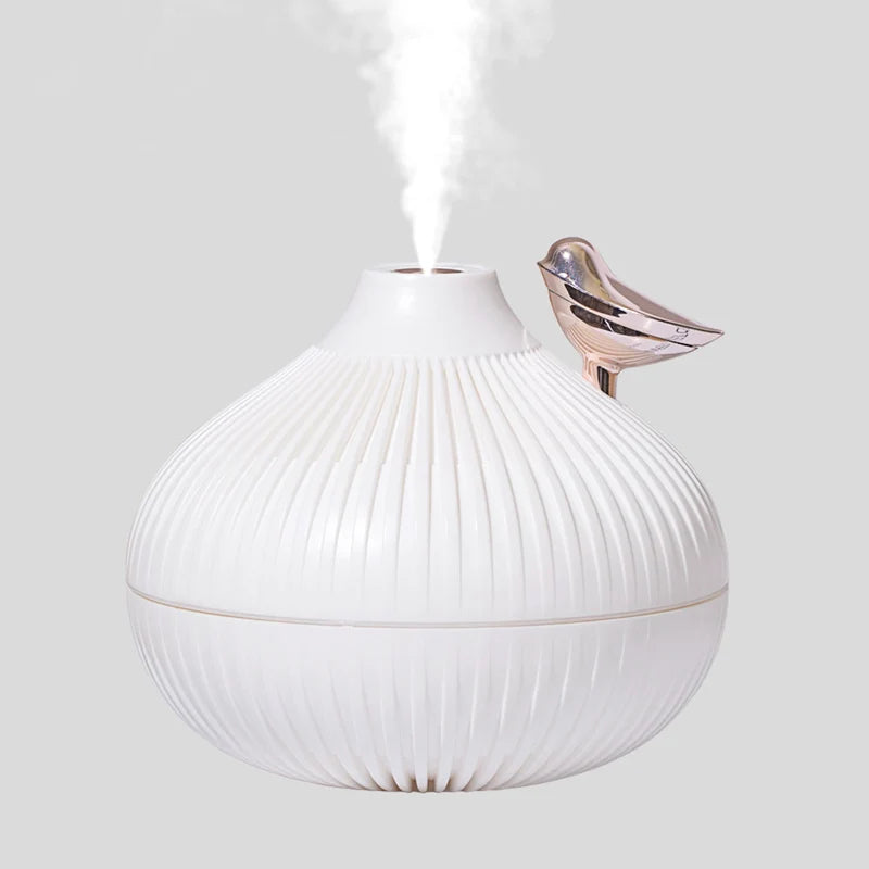 BowLift | MistGlow USB Humidifier | Quiet & Compact | With LED Night Light & Mood Lighting