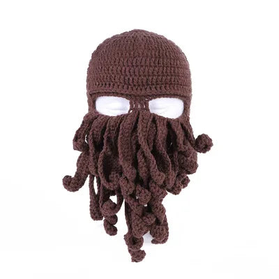 BowLift | Octopus Tentacle Knitted Face Winter Mask