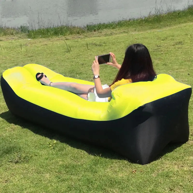 BowLift | Portable Inflatable Outdoor Air Sofa Bed Lounger