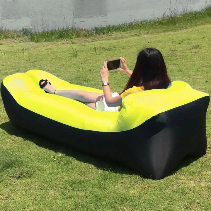 BowLift | Portable Inflatable Outdoor Air Sofa Bed Lounger