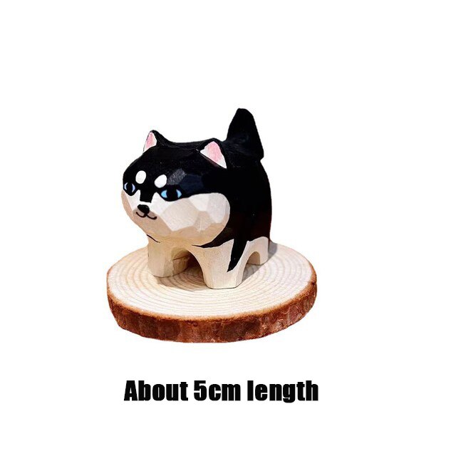 BowLift | Handmade Wooden Cute Pet Figurines