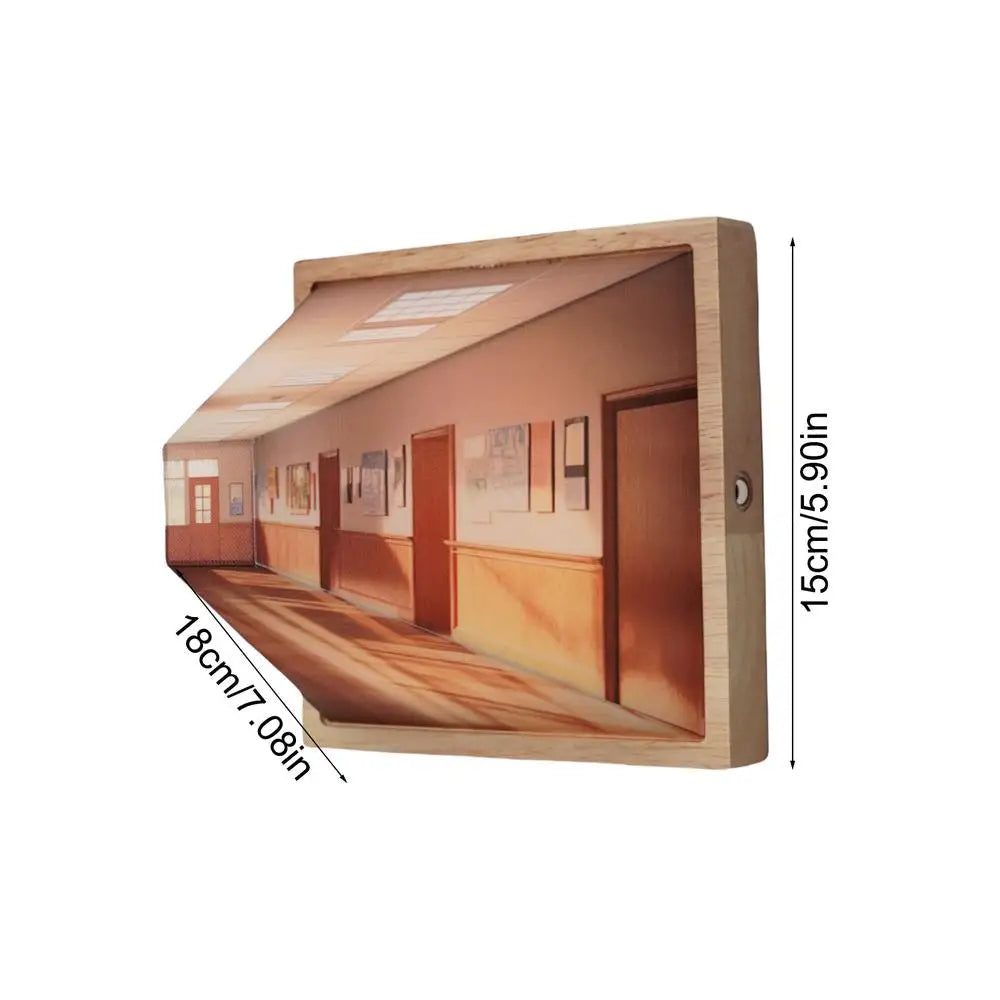 BowLift | 3D Vision Play Wall Lamp Art