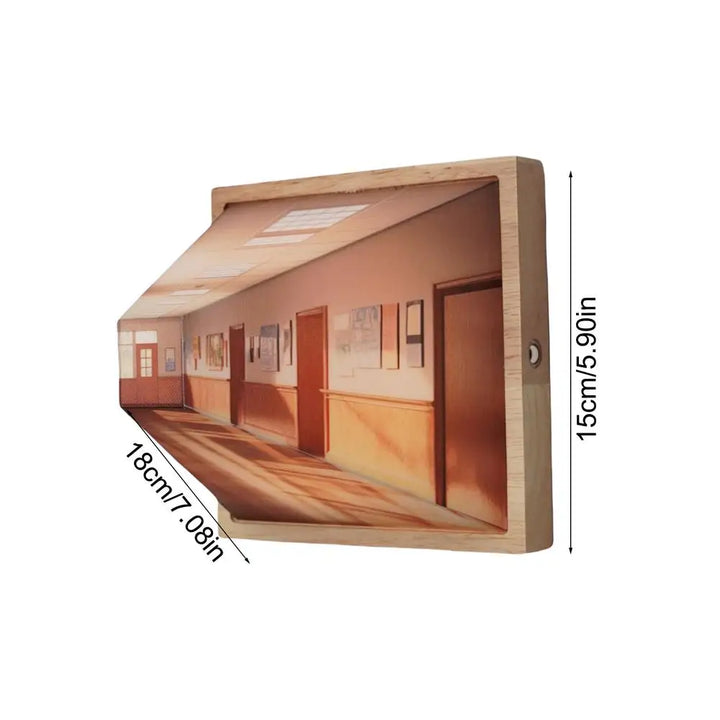 BowLift | 3D Vision Play Wall Lamp Art