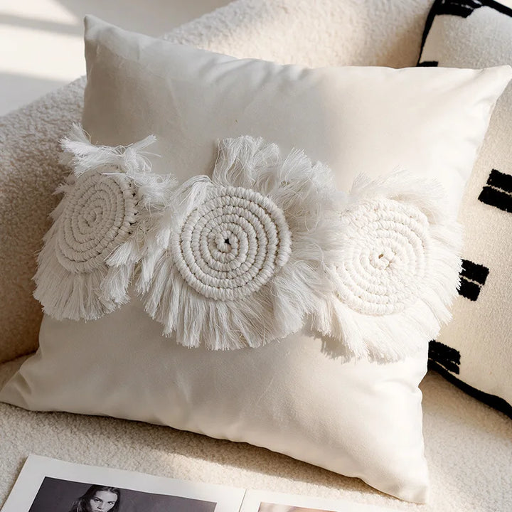 BowLift | Luxury Embroidered Decorative Cushion with Horse Print for Sofa and Living Room