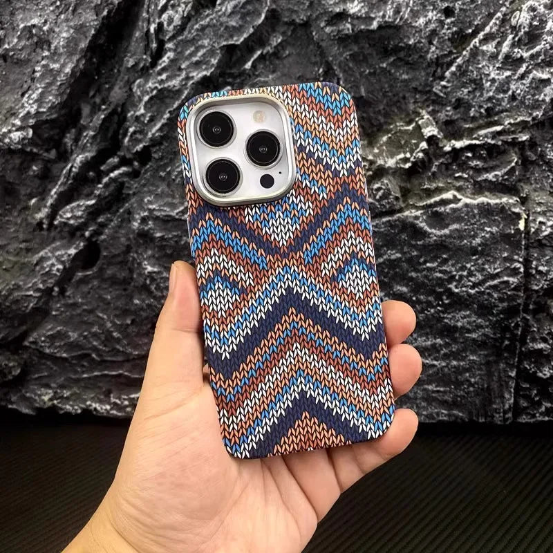 BowLift | Carbon Weave Sleek Texture iPhone Case