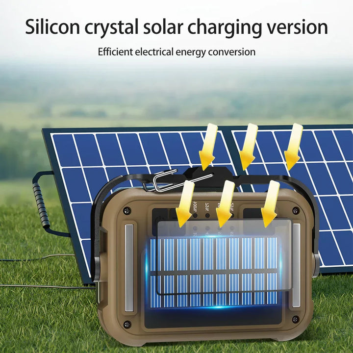 BowLift | LumoLite Pro | Solar-powered Work Light | 3 Lighting Modes | Compact & Flexible