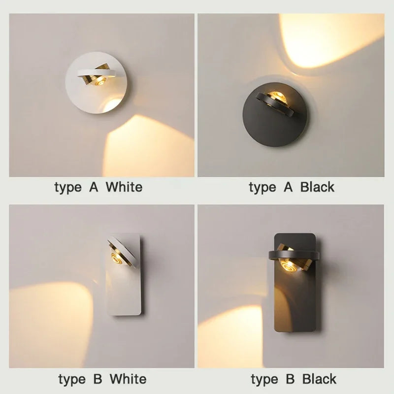 BrightTurn – Adjustable LED Wall Lamp for Any Space Bowlift