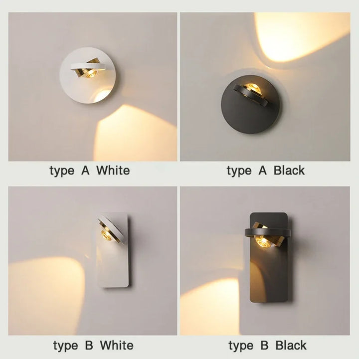 BrightTurn – Adjustable LED Wall Lamp for Any Space Bowlift