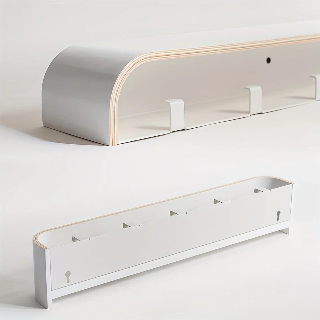 NordicHide Rack Wall wardrobe with shelf & hidden hooks Bowlift