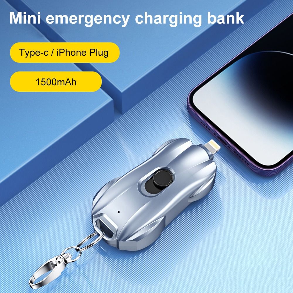 BowLift | Mini Race Car Emergency Keychain Power Bank